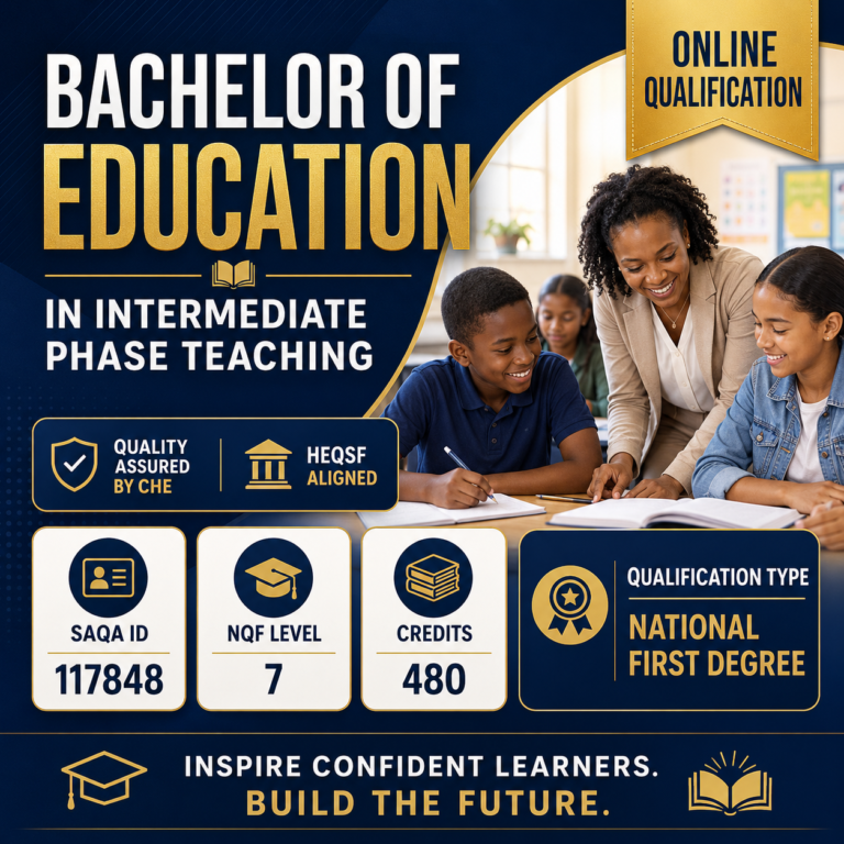 Bachelor of Education in Intermediate Phase Teaching