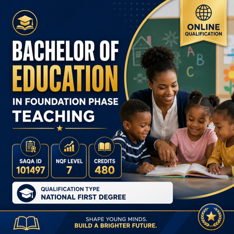 Bachelor of Education in Foundation Phase Teaching
