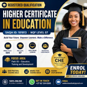 Higher Certificate in Education